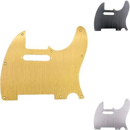 8 Hole Tele Guitar Pickguard Metal Pick Guard for Standard Telecaster Pickguard Replacement