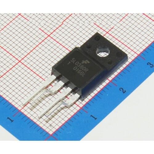 5PCS 5L0380R TO220F-4 KA5L0380RYDTU Brand new original