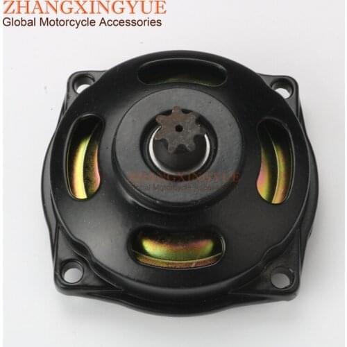 7T Clutch Drum Bell Housing for 43cc 47cc 49cc Pocket Quad Dirt Bike ATV