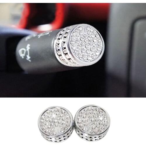 Bling Car Accessories Light Switch Gear Cover Lever Cover Cap for Benz Smart Fortwo W450 1998-2007 W451 2007-2014 interior parts