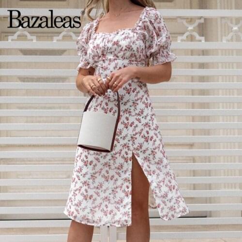 Bazaleas Flared Summer Dresses