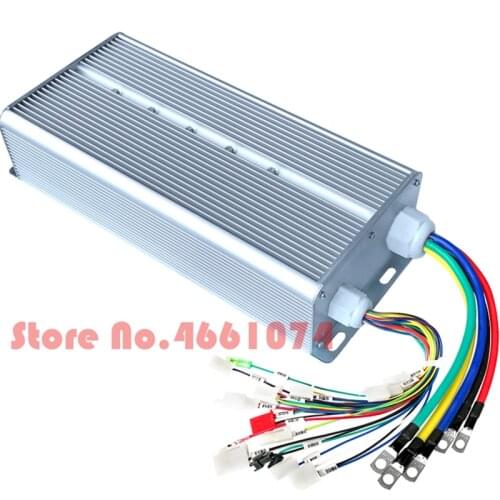 Fast Shipping 5000W 120V MAX 100A suit for DC brushless motor 2000W~3000W E-bike electric bicycle speed control