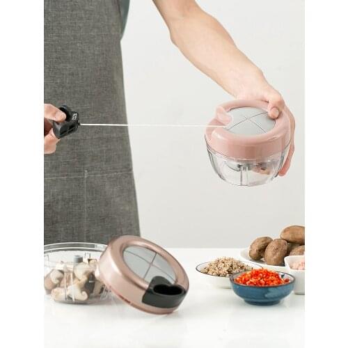 Domestic Hand Chopper Meat Grinder Multifunctional Kitchen Utensils Vegetable Chopper Food Cutter