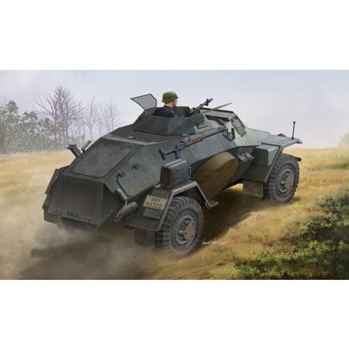 Hobby Boss 83811 1/35 German Sd.Kfz.221 Leichter Panzerspahwagen (1st Series) - Scale Model Kit