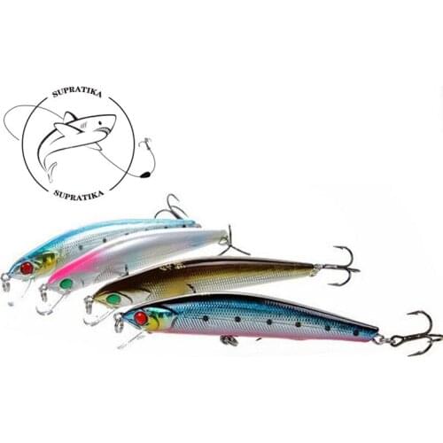 Artificial Minnow 7g/8cm Freshwater High Quality Fishing Lure Hard Bait 3D Eyes Bionic Anti-Corrosion Plastic Fishing Bait