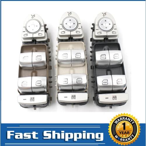 Power Master Window Control Switch Button Console For Mercedes-Benz C Class W205 S205 X253 C200 C300 C350 C63 AMG 2059056811