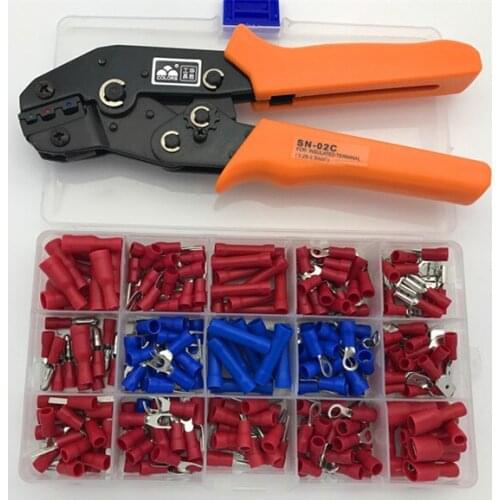 Preinsulated terminal combination clamp cold pressure terminal clamp wire connector clamp