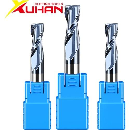 HRC50 2 Flute carbide end mill 1 2 3 4 5 6 8 10 12 Alloy Carbide Milling Tungsten Steel Milling Cutter EndMills cutting tools