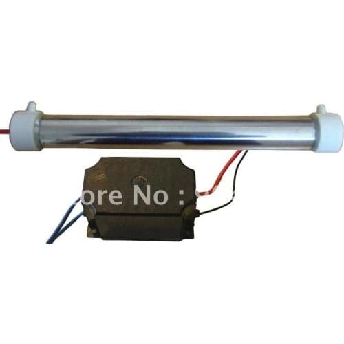 Quartz Tube ozone generator 2g/h by oxygen air/oxygen feeding air cooling,ozone generator parts