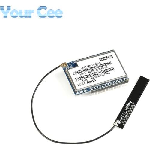 HLK-RM04 RM04 Uart Serial Port to Ethernet WIFI Wi-Fi Wireless Network Converting Module With PCB Antenna