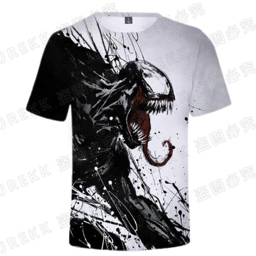 New Summer Fashion 3D Printed Venom T Shirt Streetwear Men Women Children Short Sleeve Boy girl Kids Casual Tops Cool Tee