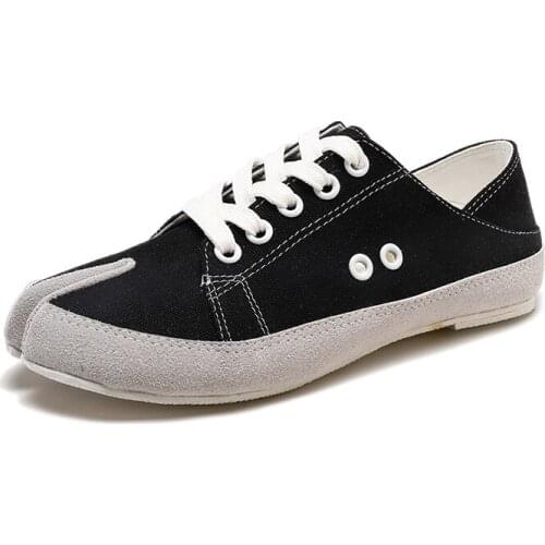 New Toe Canvas Shoes Female Students Korean Version Of The Wild Ulzzang Tide Harajuku Ins Super Fire Board Women Sneakers Shoes