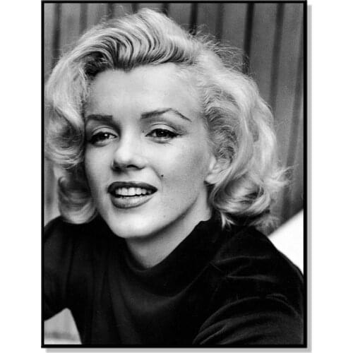 Pop Art Nordic Posters and Prints Art Scandinavian Marilyn Monroe HD Picture Colorful Mural Oil Painting Canvas for Home Decor