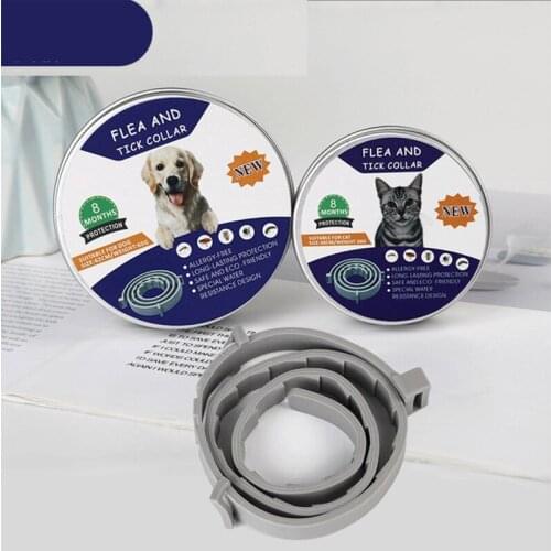 Pets Deworming Adjustable Collar Small Cats and Dogs Mosquito Repellent Flea Protect Pet Health Prevent Ticks Puppy Accessories