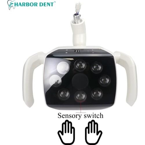 8LED Dental Led Light Oral Lamp Sensitive LED Lamp For Dental Chair Unit Dental Ceiling Light Mobile Dental Clinic Unit
