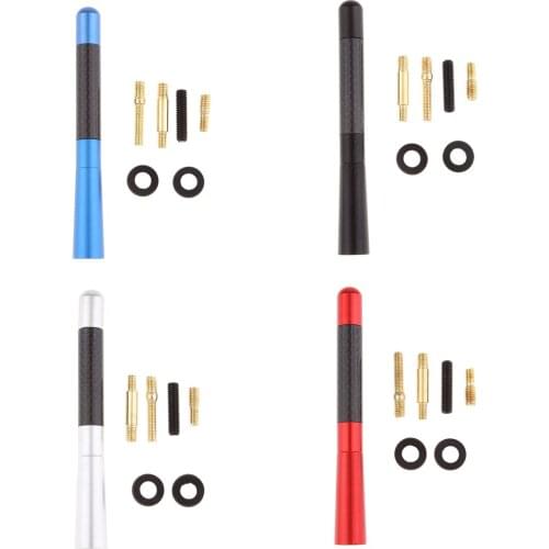 Universal 12cm Car Radio Stubby Signal Antenna Aerial Roof AM FM Booster Mast Accessories for AM/FM radio signal