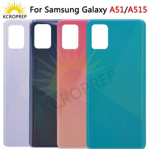 For Samsung Galaxy A51 Battery Back Cover Rear Door Housing Side Key For Galaxy A515 Replacement Repair Spare Parts