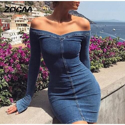 ZOGAA Fashion Tight Dresses