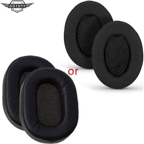 1Pair Foam Ear Pads Cushion Leather Earpad for ATH-MSR7 M50X M20 M40 M40X SX1 Y3ND