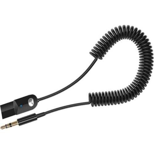 2020 New Wireless Bluetooth Receiver 5.0 Car AUX 3.5mm Bluetooth Adapter Audio Cable For Speaker Headphones Universal High Quali