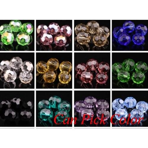 6mm 500Pcs/lot free shipping loose strand Mixed Faceted Rondelle Glass Crystal Beads spacer Bracelet necklace Making DIY