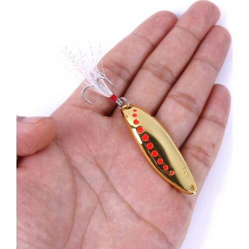 7.5g 10g 15g 20g Silver Gold Metal Spinner Bass Pike Spoon Bait Fishing Lure Iscas Artificial Hard Baits carp Pesca