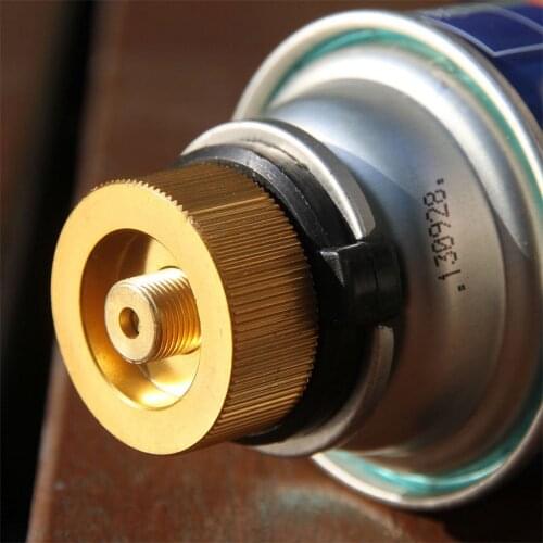 Camping Stove Adapter Gas Saver Plus Gas Convertor Shifter Refill Flat Tank Conversion Adapter Camping