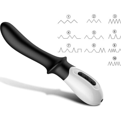 Male Anal Plug Prostate Massager Intelligent Heating Vibrator G-Spot Stimulation Waterproof Adult Sex Toys For Women Men Couples