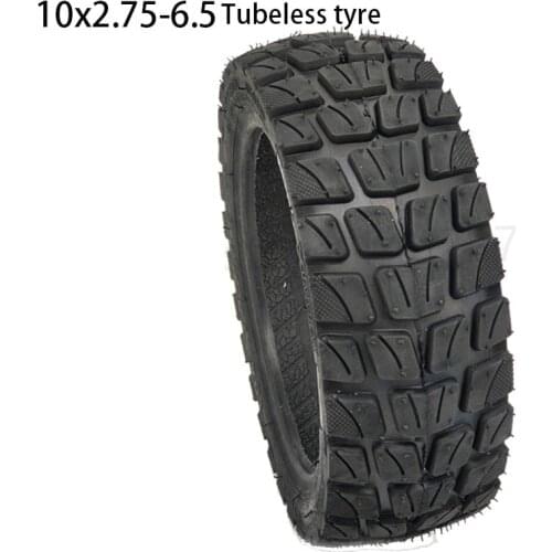 10x2.75-6.5 Tubeless Tire for Electric Scooter 10 Inch Upgrade 10x2.70-6.5 Off-road Vacuum Tyre