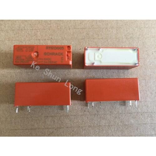 Free shipping(5pieces/lot)100%Original New TE SCHRACK RY613005 5VDC RY613012 12VDC 5PINS 8A Power Relay