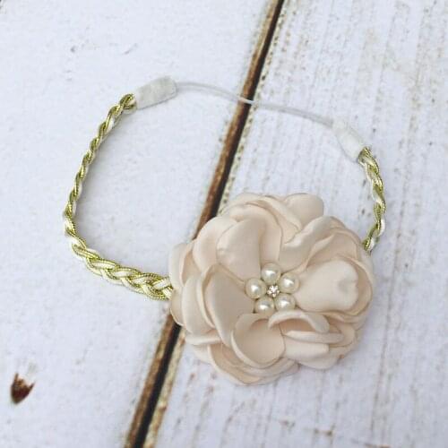 Free Shipping Flower Girl Headband Kids Hair Accessories Photo Prop