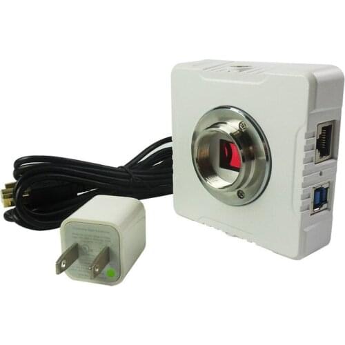 HD 5MP Drive-Free USB Wifi Measure Record Image Shooting Electronic Industrial Camera Digital Microscope Eyepiece with Adapter