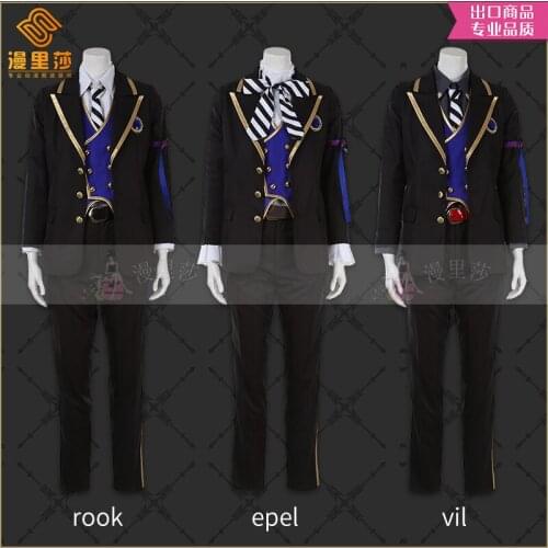 Game Twisted Wonderland Diasomni epel rook vil School Uniforms