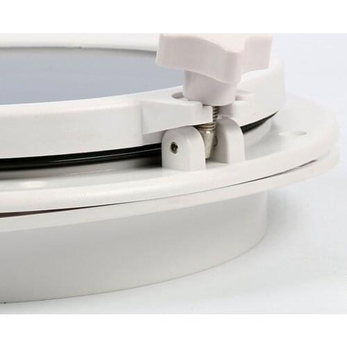 Seaflo 26cm Hole Round Opening Portholes Boat Body Parts Water Resistant Seal