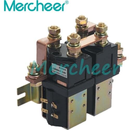 ZJW200HT SW182 2NO+2NC 12V 24V 36V 48V 60V 72V 200A DC Contactor for handling drawing motor forklift electromobile wehicle car
