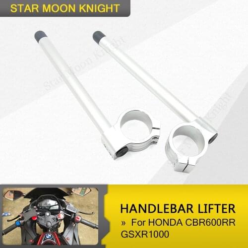 Motorcycle CNC 31mm-48mm regular Clip-Ons handlebars Lift handle bar Fork Tube Hand Bar for HONDA CBR600RR GSXR1000