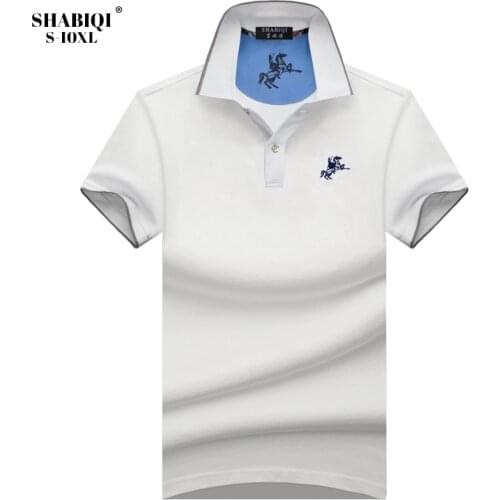 SHABIQI Polo Shirt For Men Polo Designer Mens Cotton Polo Shirts Mens Short Sleeve Shirt Mens Polo shirts Plus Size S-10XL