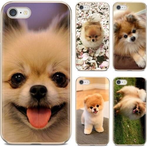 For Samsung Galaxy A3 A5 A7 A9 A8 Star Lite A6 Plus 2018 2015 2016 2017 Soft Cover Micro Teacup Pomeranian Puppy Dogs