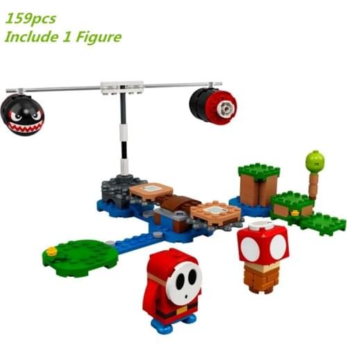 2021 NEW Boomer Bill Barrage Expansion Set Building Blocks Classic Movie Model Compatible With Bricks DIY Assembly Children Toys