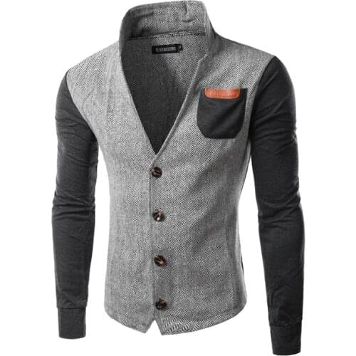 Free Shipping Fashion Mens Slim Fit Stylish Casual Button Suit Business Blazers Coat Jackets 2 Colors
