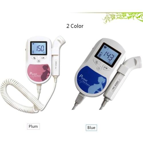 Prenatal Heart Rate Monitor Portable Fetal Doppler for Baby Home Sonar Doppler Heartbeat Monitor for Pregnant Women