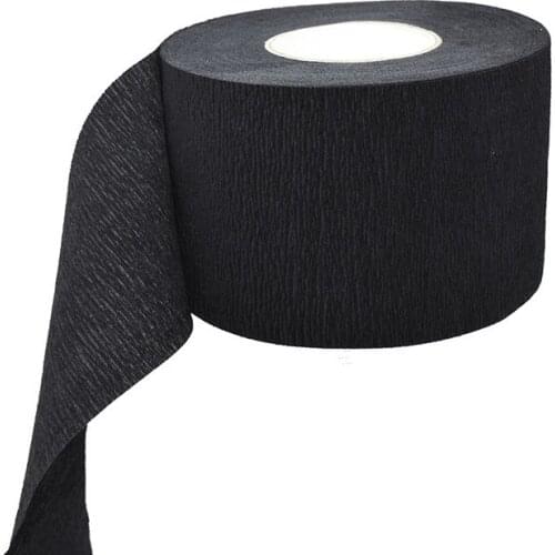 Professional Neck Paper Black Salon Barber Hair Dresser Roll Cutting Dressing Hairdressing Collar Accessory Necks Covering