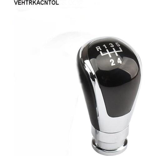 VEHTRKACNTOL 5 Speed Manual Gear Shift Knob For Skoda Octavia Rapid Superb Yeti Fabia Gear Head
