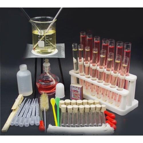 Alcohol lamp tripod stand tube rack beaker dropper chemistry experiment teaching instrument laboratory equipment