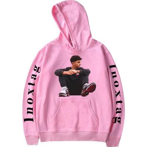 Inoxtag Mens Hoodies Sweatshirts Leisure Pullover for Male Long Sleeve Hooded Sweatshirt Hipster Streetwear Casual Sportswear