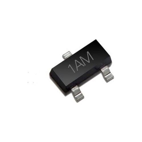 100PCS MMBT3904 1AM SOT-23 2N3904 SMD 40V 200mA NPN Transistor