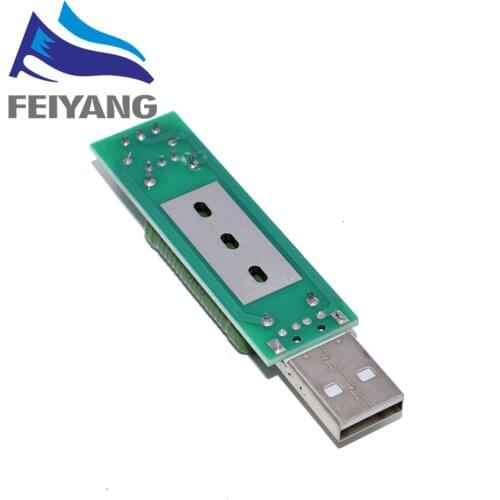 USB Port Mini Discharge Load Resistor Digital Current Voltage Meter Tester 2A/1A With Switch 1A Green Led / 2A Red Led