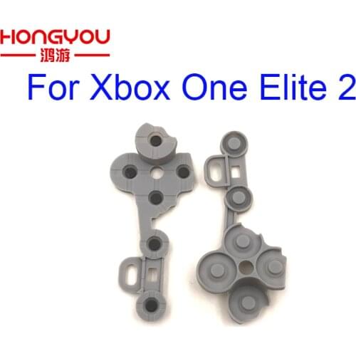 10pcs Original Silicon Conductive Rubber Conductive Rubber Button For Xbox One Elite v2 For XBOXONE Elite 2 Controller D Pad