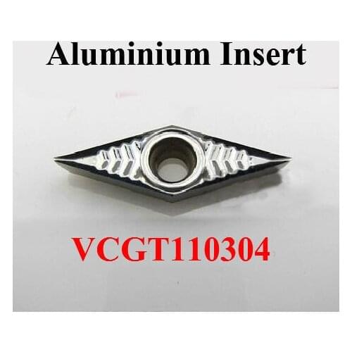 Free Shipping 10 PCS VCGT110304 Aluminum Alum Inserts ,Factory outlets, the lather,boring bar,cnc,machine