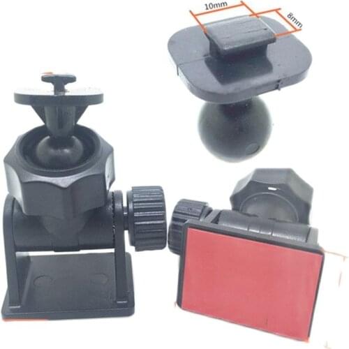 Fast Drop Shipping Double-Sided Car Driving Recorder Mount DVR Bracket Screw Connector Rack DV GPS Camera Stand Holder